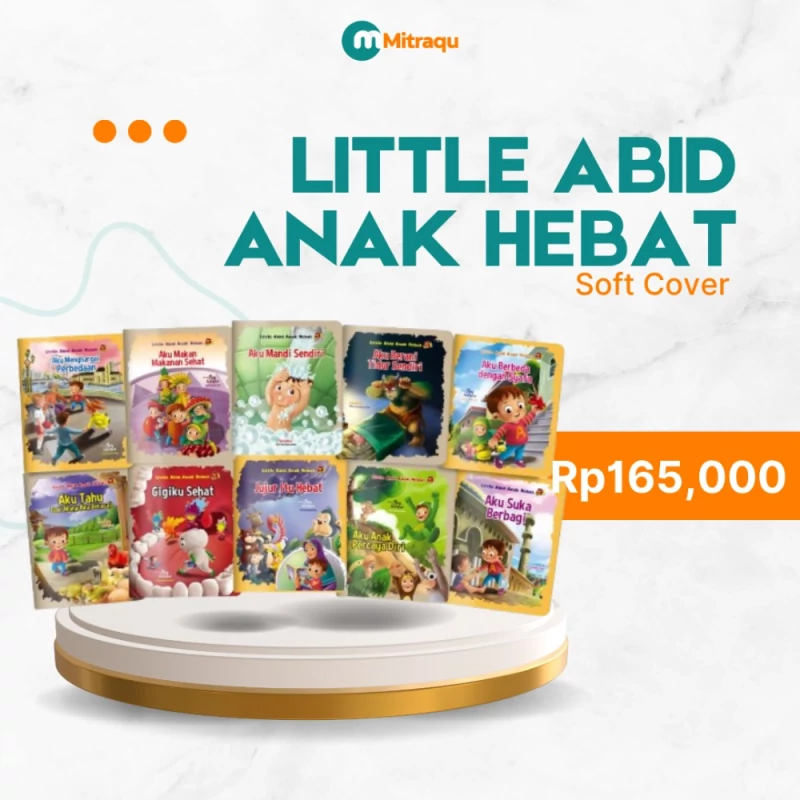Buku Little Abid Anak Hebat (isi 10 buku)