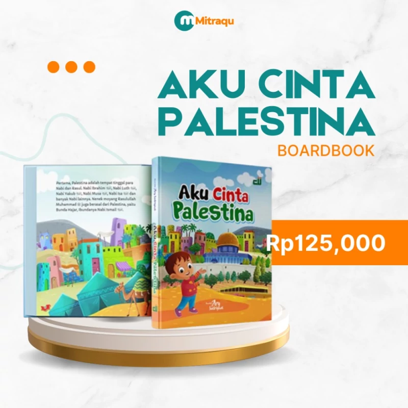 Buku Aku Cinta Palestina (Board Book)