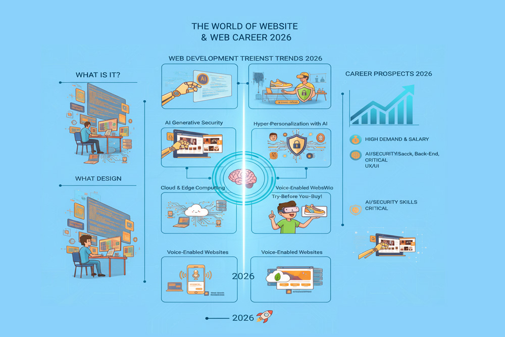 Pengembangan Web, Desain, dan Prospek di Tahun 2026